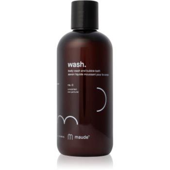 Maude Wash No.0 2 in 1 spuma de baie si gel de dus